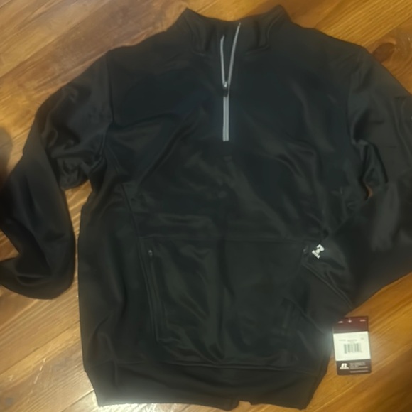 Russell Athletic Other - Russell Athletic Black Quarter-Zip Pullover